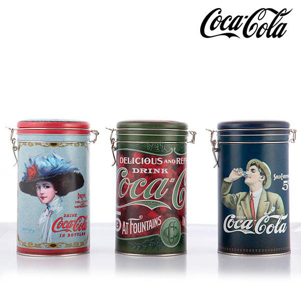 Retro Plechová Krabice Coca-Cola Retro Plechová Krabice Coca-Cola