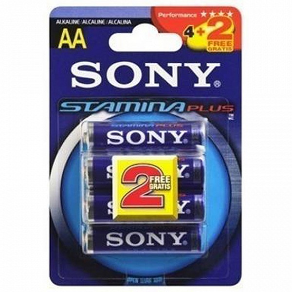 Alkalická baterie Sony 220512 1,5 V AAA Modrý Alkalická baterie Sony 220512 1,5 V AAA Modrý