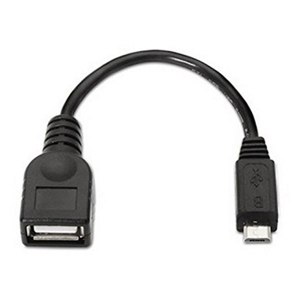 Kabel USB 2.0 A na Micro USB B NANOCABLE 10.01.3500 15 cm Černý Kabel USB 2.0 A na Micro USB B NANOCABLE 10.01.3500 15 cm Černý