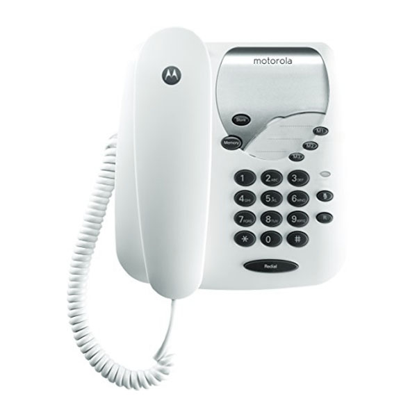 Pevná linka Motorola CT1 - Bílý Pevná linka Motorola CT1 - Bílý