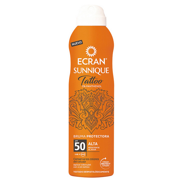 Ochranný opalovací rozprašovač Tattoo Ecran (250 ml) Ochranný opalovací rozprašovač Tattoo Ecran (250 ml)
