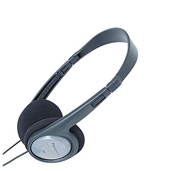 Sluchátka Panasonic Corp. RP-HT090E Černý Šedý Čelenka Sluchátka Panasonic Corp. RP-HT090E Černý Šedý Čelenka