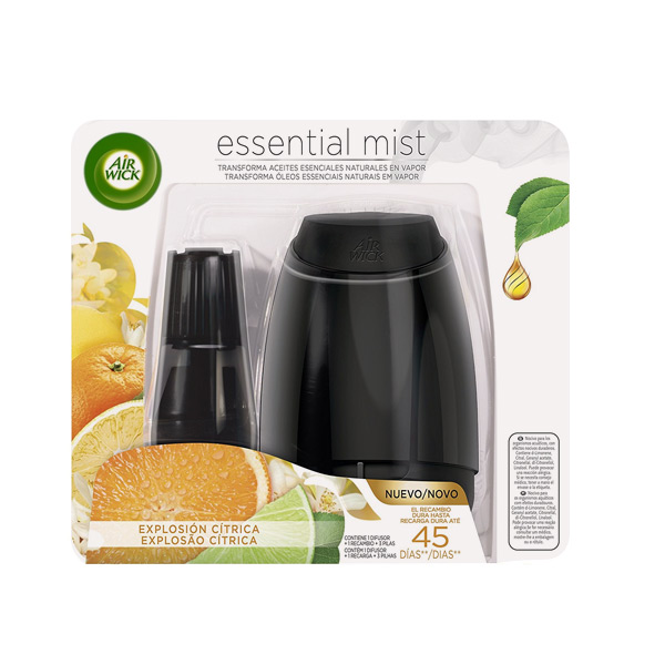 Automatický Difuzér Vůně s Náhradní Náplní Air Wick Essential Mist (Citric Explosion) Automatický Difuzér Vůně s Náhradní Náplní Air Wick Essential Mist (Citric Explosion)