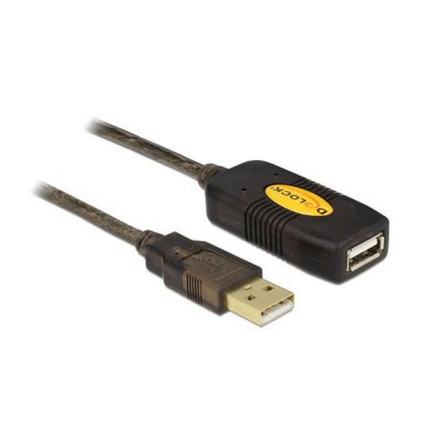Prodlužovací Kabel DELOCK 82308 USB 2.0 5 m Prodlužovací Kabel DELOCK 82308 USB 2.0 5 m