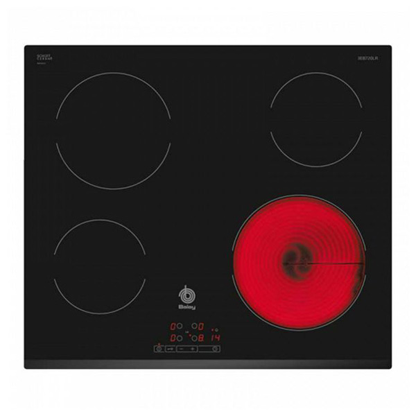 Sklokeramická deska Balay 3EB720LR. 60 cm Černý (4 místo pro vaření) Sklokeramická deska Balay 3EB720LR. 60 cm Černý (4 místo pro vaření)