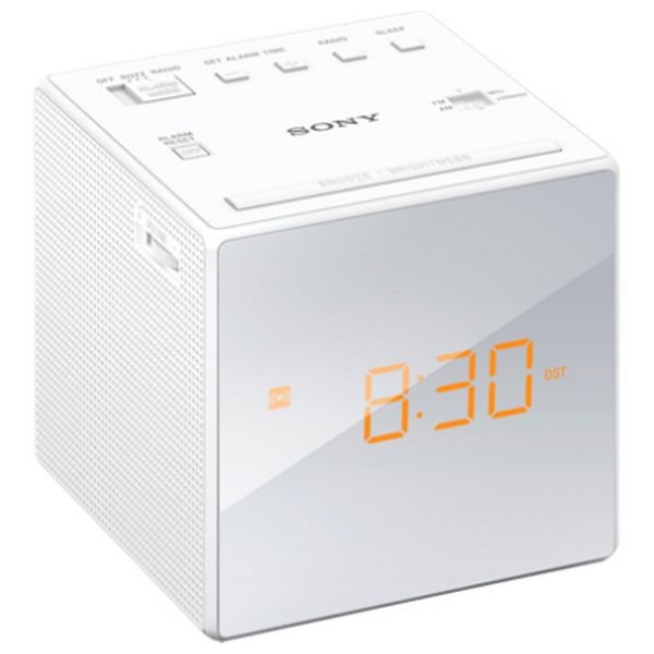 Radiobudík Sony ICFC1W Bílý Radiobudík Sony ICFC1W Bílý