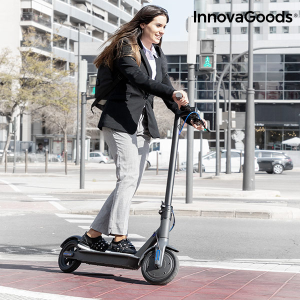 Skládací Elektrická Koloběžka Pro InnovaGoods 7800 mAh 8,5'' 350 W Černá Skládací Elektrická Koloběžka Pro InnovaGoods 7800 mAh 8,5'' 350 W Černá
