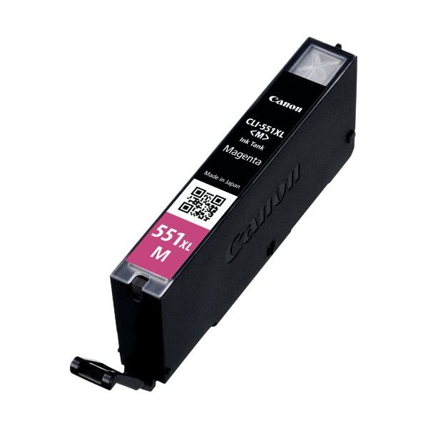 Originální inkoustové náplně Canon CLI-551M XL IP7250/MG5450 Purpurová Originální inkoustové náplně Canon CLI-551M XL IP7250/MG5450 Purpurová
