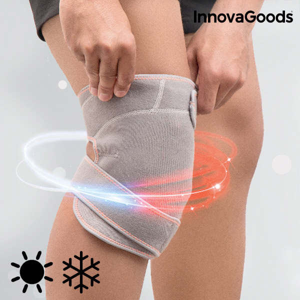 Ortéza na Koleno s Hřejivým/Chladivým Gelovým Polštářkem InnovaGoods Ortéza na Koleno s Hřejivým/Chladivým Gelovým Polštářkem InnovaGoods