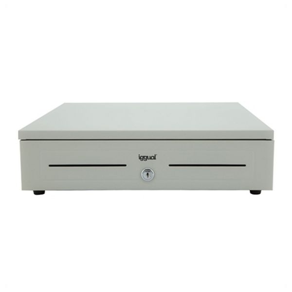 Pokladní zásuvka iggual IRON-1W IGG315316 41 cm Bílý Pokladní zásuvka iggual IRON-1W IGG315316 41 cm Bílý