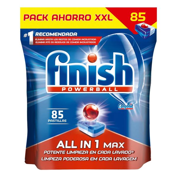Tablety do Myčky Finish All in One Regular (85 dávek) - x1 Tablety do Myčky Finish All in One Regular (85 dávek) - x1