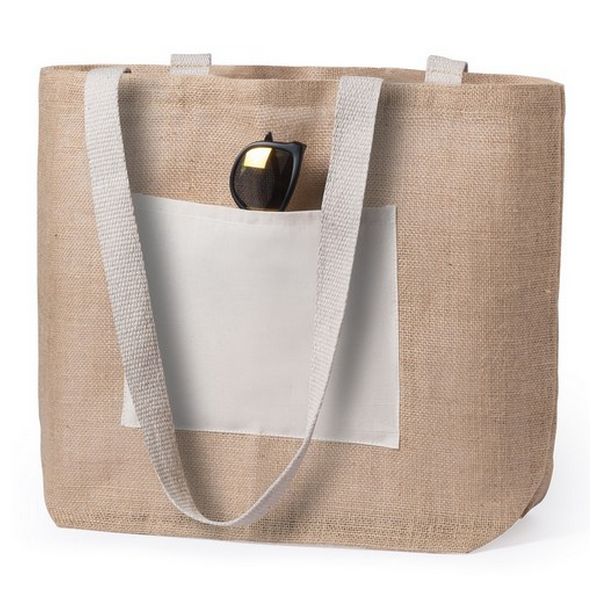 Jute Bag 145726 (48 x 35 x 15 cm) - Přírodní Jute Bag 145726 (48 x 35 x 15 cm) - Přírodní