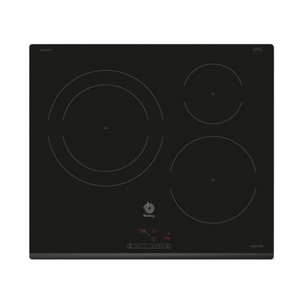 Indukční Plotýnka Balay 3EB865FR 60 cm Černý (3 místo pro vaření) Indukční Plotýnka Balay 3EB865FR 60 cm Černý (3 místo pro vaření)