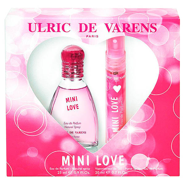 Souprava s dámským parfémem Mini Love Urlic De Varens 38236 (2 pcs) Souprava s dámským parfémem Mini Love Urlic De Varens 38236 (2 pcs)