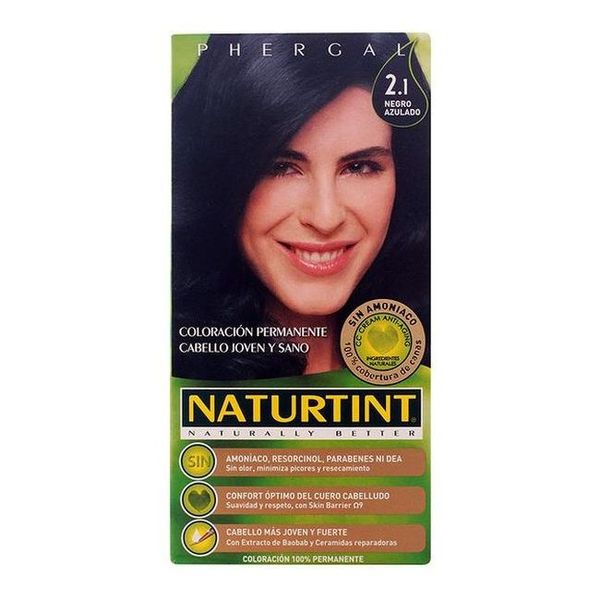 Barva bez amoniaku Naturtint Naturtint Modrá černá Barva bez amoniaku Naturtint Naturtint Modrá černá