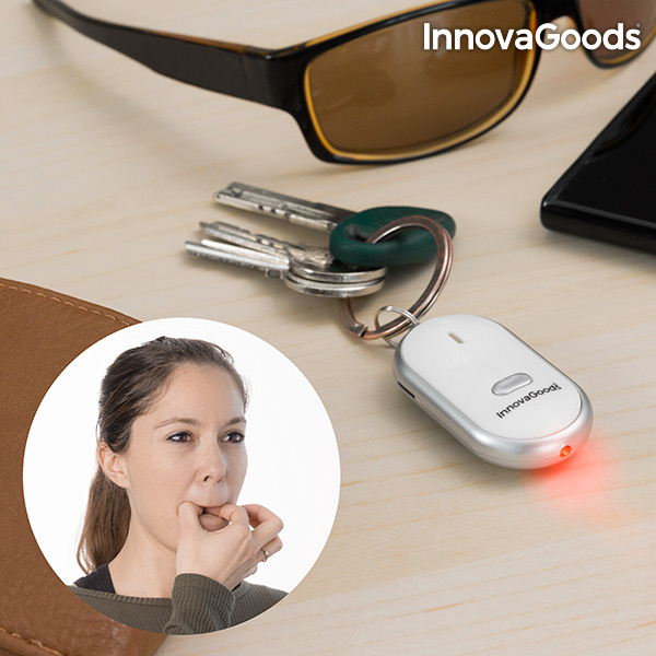 Klíčenka s Hledačem Klíčů a LED InnovaGoods Klíčenka s Hledačem Klíčů a LED InnovaGoods