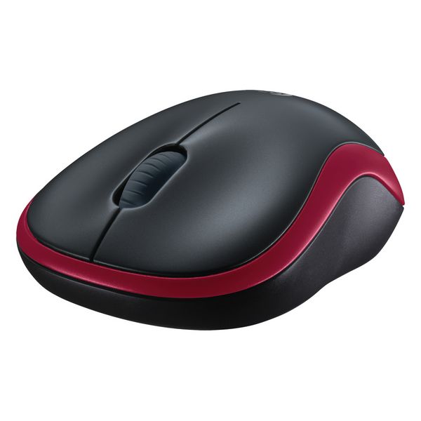Logitech Bezdrátová myš M185 červená Logitech Bezdrátová myš M185 červená