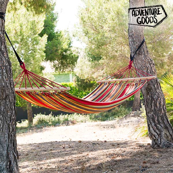 Závěsná Barevná Houpací Síť Adventure Goods Závěsná Barevná Houpací Síť Adventure Goods