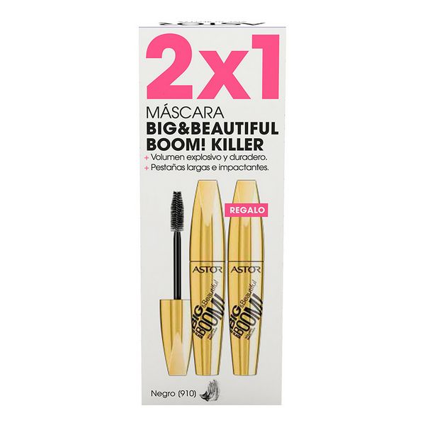 Volume Effect Mascara Big & Beautiful Boom Killer Astor (2 uds) Volume Effect Mascara Big & Beautiful Boom Killer Astor (2 uds)