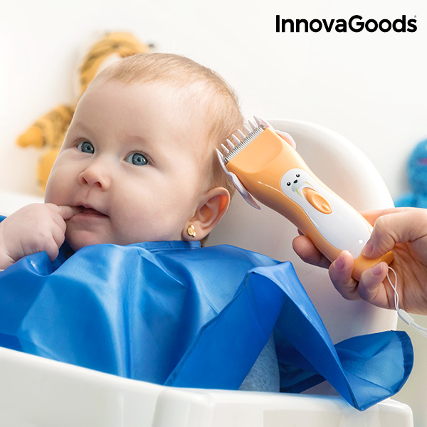 Nabíjecí Zastřihovač Vlasů pro Miminka InnovaGoods Nabíjecí Zastřihovač Vlasů pro Miminka InnovaGoods