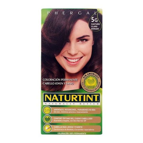 Barva bez amoniaku Naturtint Naturtint Světlá zlatohnědá Barva bez amoniaku Naturtint Naturtint Světlá zlatohnědá