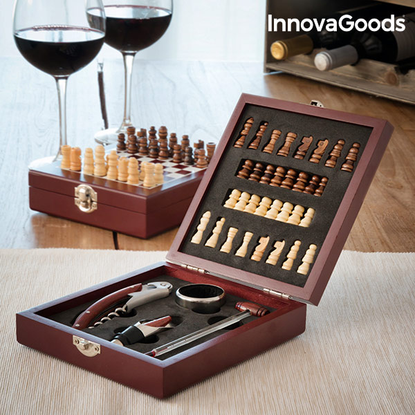Set na Víno a Šachy InnovaGoods (37 částí) Set na Víno a Šachy InnovaGoods (37 částí)
