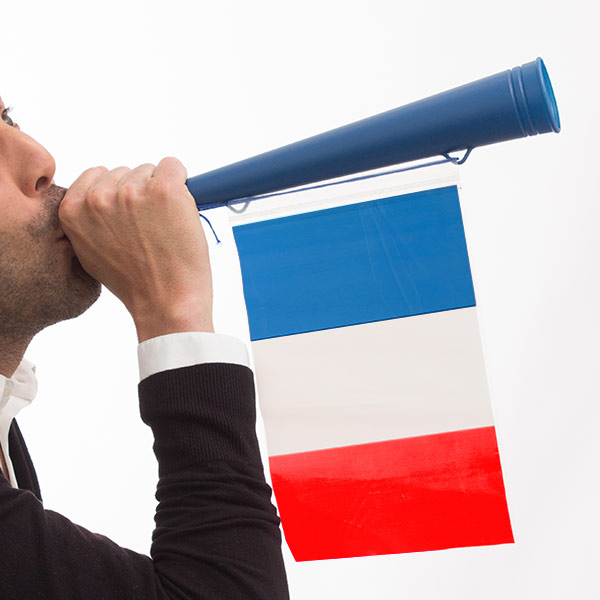 Trumpeta s Francouzskou Vlajkou Trumpeta s Francouzskou Vlajkou