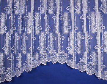 Hotová oblouková záclona Milada Velikost: 330x160 cm