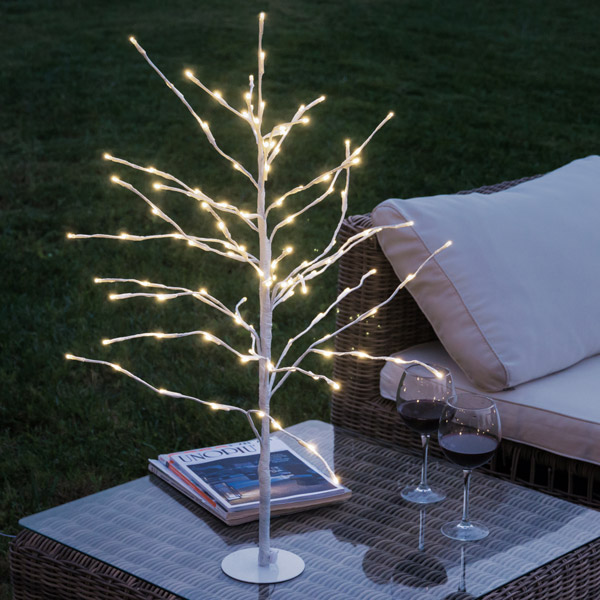 Zasněžený Dekorační Stromek (112 LED) Zasněžený Dekorační Stromek (112 LED)