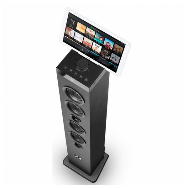 Věžový reproduktor SPC 4554N Bluetooth USB FM 100W Černý Věžový reproduktor SPC 4554N Bluetooth USB FM 100W Černý