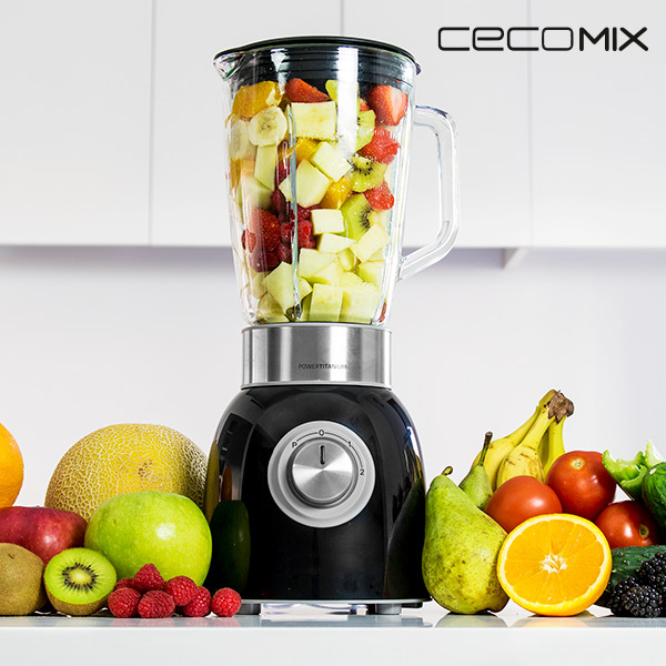 Stolní Mixér Cecomix Titanium Black 4060 1000W Stolní Mixér Cecomix Titanium Black 4060 1000W