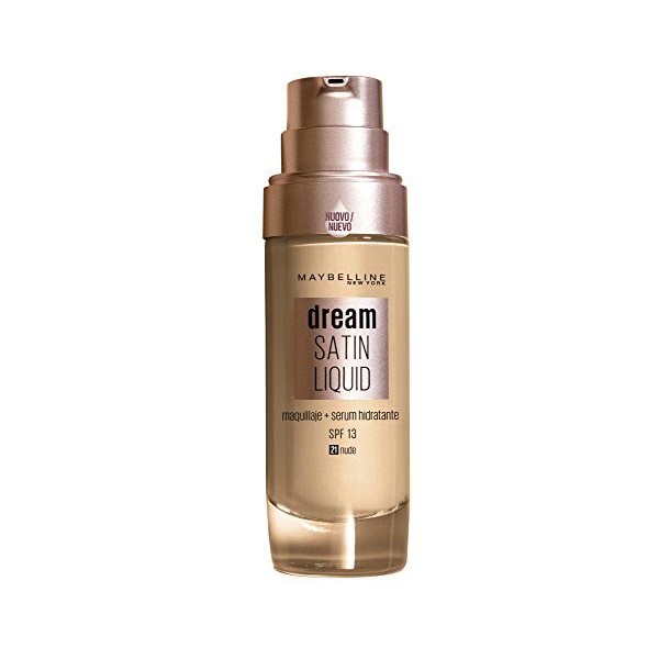 Podklad pro tekutý make-up Dream Satin Liquid Maybelline (30 ml) - 24 - Golden beige Podklad pro tekutý make-up Dream Satin Liquid Maybelline (30 ml) - 24 - Golden beige