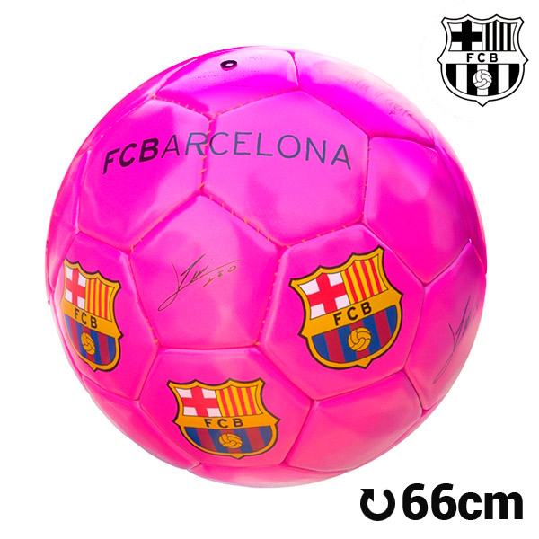 Velký Růžový Fotbalový Míč FC Barcelona Velký Růžový Fotbalový Míč FC Barcelona