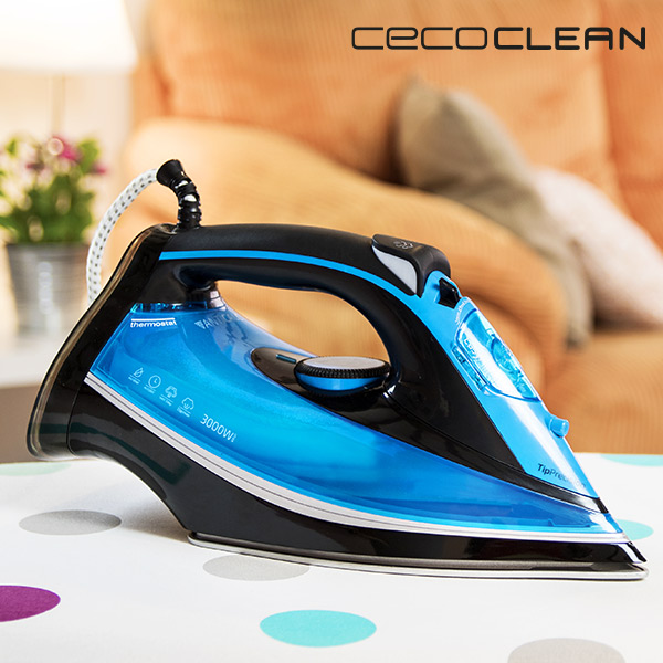 Parní Žehlička Cecoclean Titanium 520 5037 0,38 l 230 g/min 3000W Parní Žehlička Cecoclean Titanium 520 5037 0,38 l 230 g/min 3000W