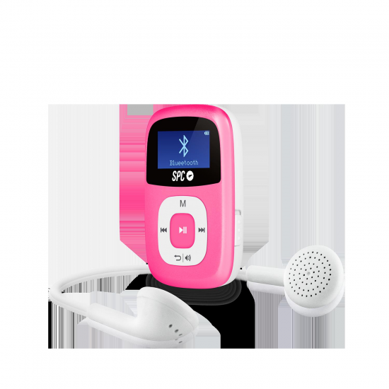 MP3 přehrávač SPC 8668P 8 GB Bluetooth FM Růžový MP3 přehrávač SPC 8668P 8 GB Bluetooth FM Růžový