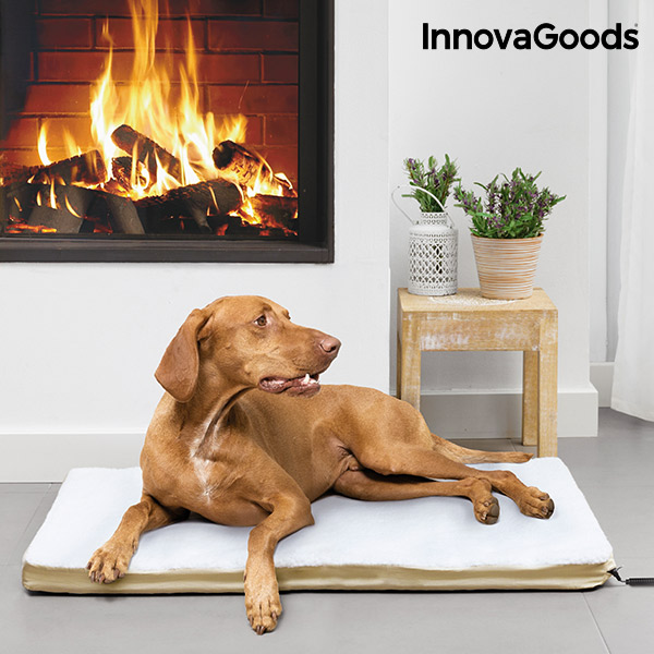 Elektrický Vyhřívaný Pelíšek pro Velké Domácí Mazlíčky InnovaGoods 18 W Elektrický Vyhřívaný Pelíšek pro Velké Domácí Mazlíčky InnovaGoods 18 W