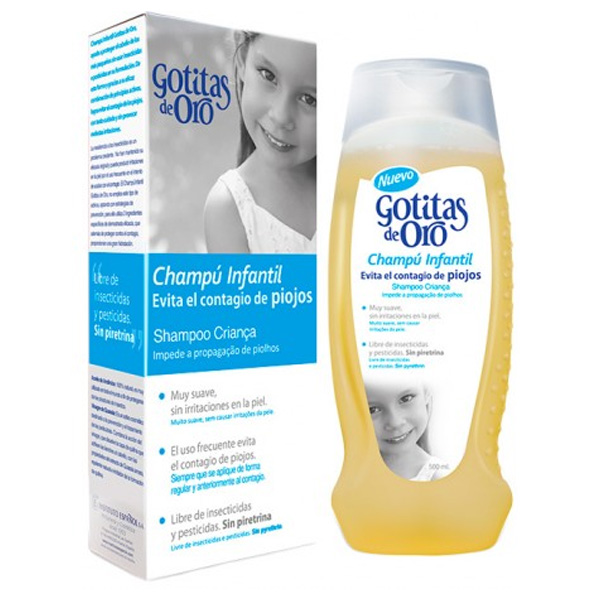 Šampón proti vším Gotitas De Oro Instituto Español (500 ml) Šampón proti vším Gotitas De Oro Instituto Español (500 ml)