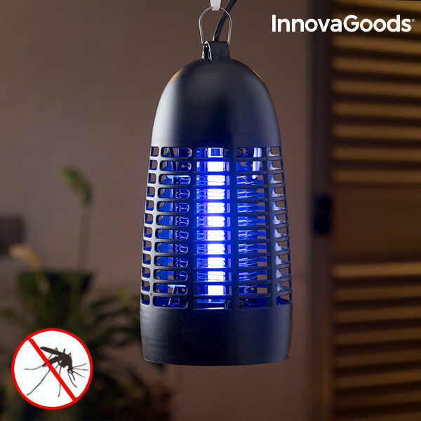 Světelný Lapač Hmyzu KL-1600 InnovaGoods 4W Černý Světelný Lapač Hmyzu KL-1600 InnovaGoods 4W Černý