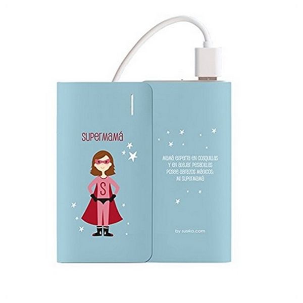 Powerbanka Susiko SKPWB023 4000 mAh Modrý Powerbanka Susiko SKPWB023 4000 mAh Modrý