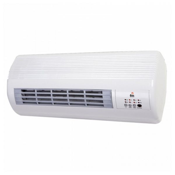 Nástěnné Keramické Topidlo Grupo FM TS2001 2000W Bílý Nástěnné Keramické Topidlo Grupo FM TS2001 2000W Bílý