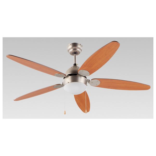 Stropní ventilátor se světlem Grupo FM VT-130 Kaštanová Stropní ventilátor se světlem Grupo FM VT-130 Kaštanová