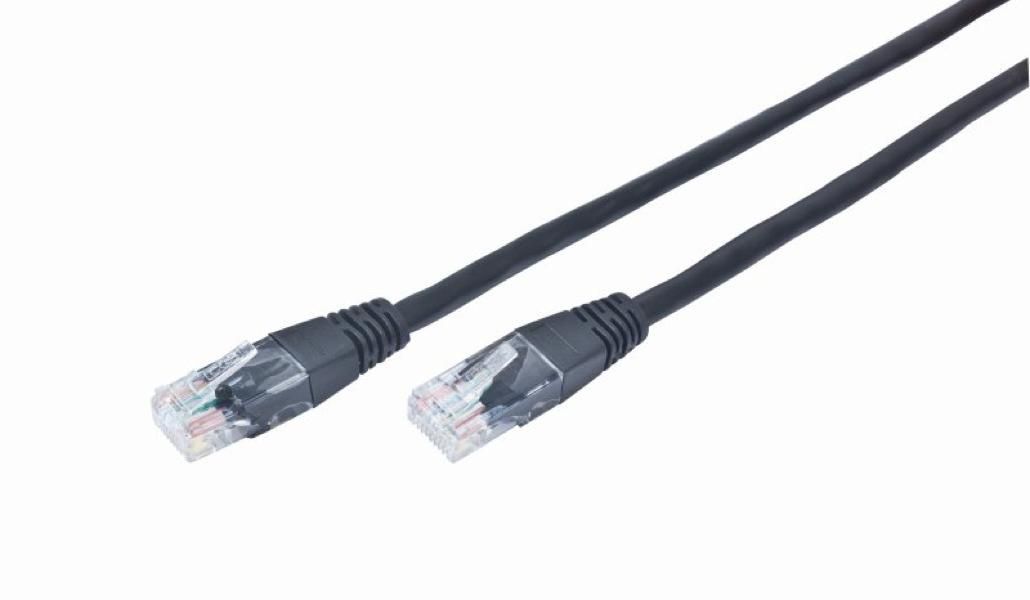 Kabel Kategorie 5e UTP iggual IGG310519 5 m Černý Kabel Kategorie 5e UTP iggual IGG310519 5 m Černý
