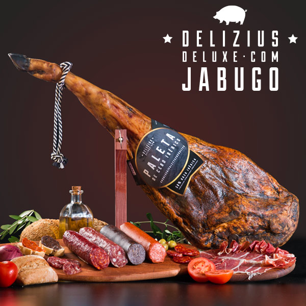 Iberská Šunka z Plece Delizius Deluxe - 4/4,5 kg, Bez Klobás Iberská Šunka z Plece Delizius Deluxe - 4/4,5 kg, Bez Klobás