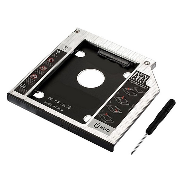 HDD/SSD SATA Optical Unit Adaptor (9,5 mm) Ewent EW7003 HDD/SSD SATA Optical Unit Adaptor (9,5 mm) Ewent EW7003