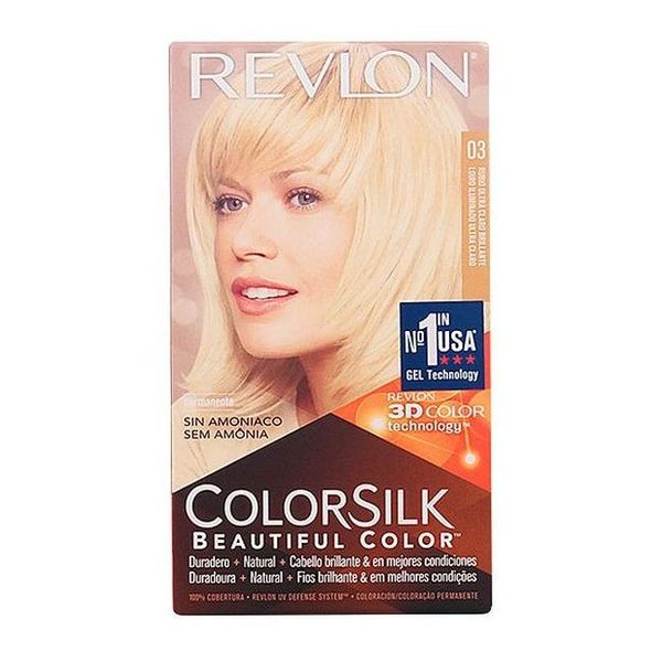 Barva bez amoniaku Colorsilk Revlon Ultra světlá blond - přirozená Barva bez amoniaku Colorsilk Revlon Ultra světlá blond - přirozená