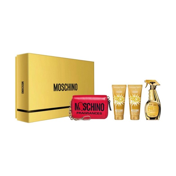 Souprava s dámským parfémem Fresh Couture Gold Moschino (4 pcs) Souprava s dámským parfémem Fresh Couture Gold Moschino (4 pcs)