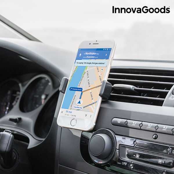 Držák Mobilního Telefonu do Auta InnovaGoods Držák Mobilního Telefonu do Auta InnovaGoods