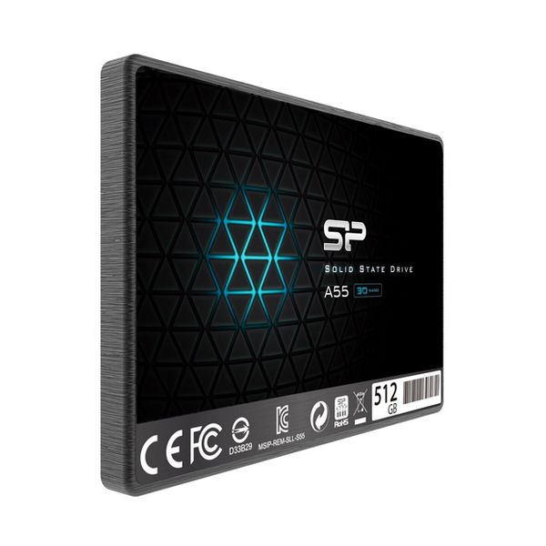 Pevný disk Silicon Power SP512GBSS3A55S25 512 GB SSD Pevný disk Silicon Power SP512GBSS3A55S25 512 GB SSD