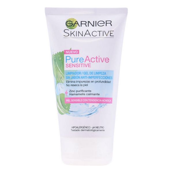 Facial Cleansing Gel Pure Active Garnier - 150 ml Facial Cleansing Gel Pure Active Garnier - 150 ml
