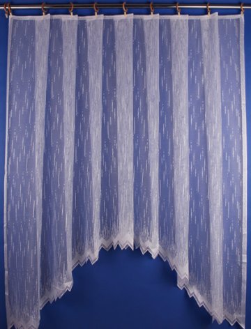 Záclona oblouková - prší 160x320cm